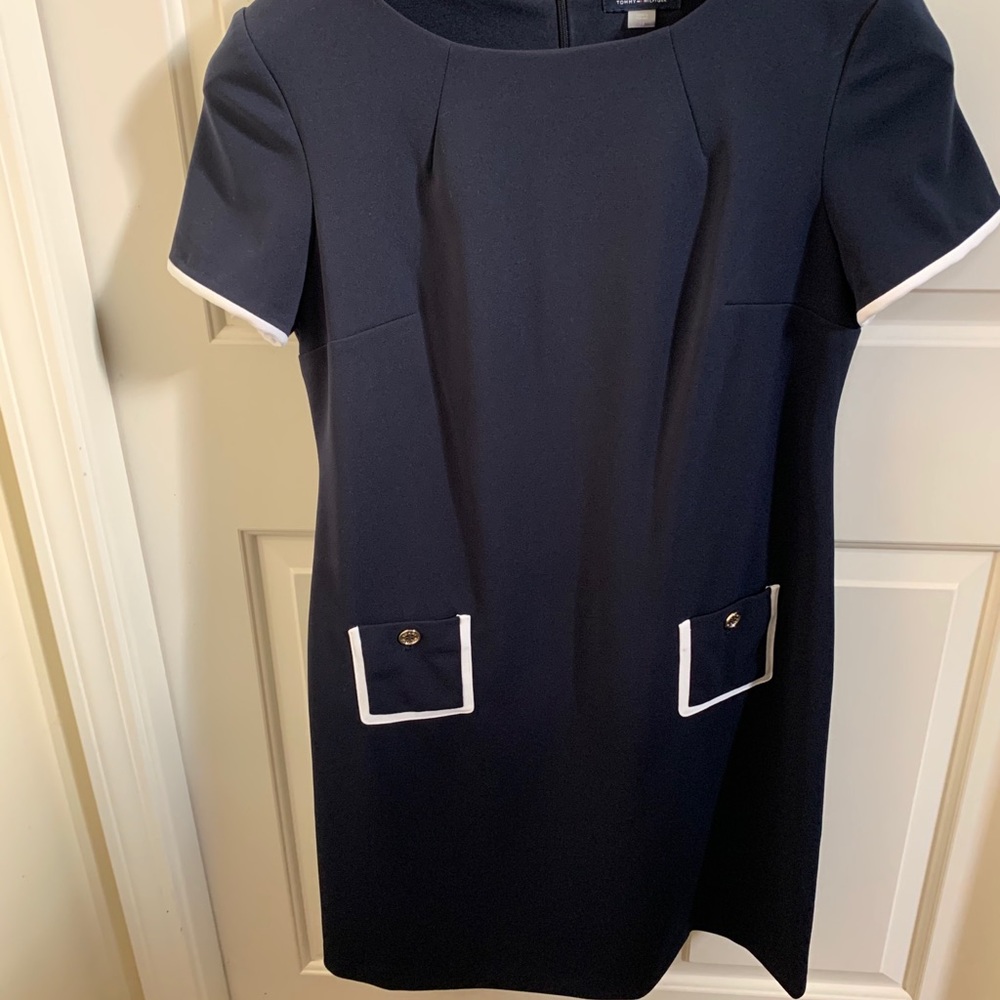 Navy blue Tommy Hilfiger work dress